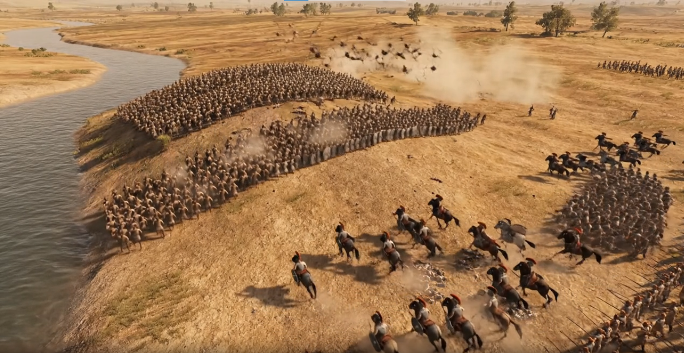 Battle of Cannae Overhead Shot Two
